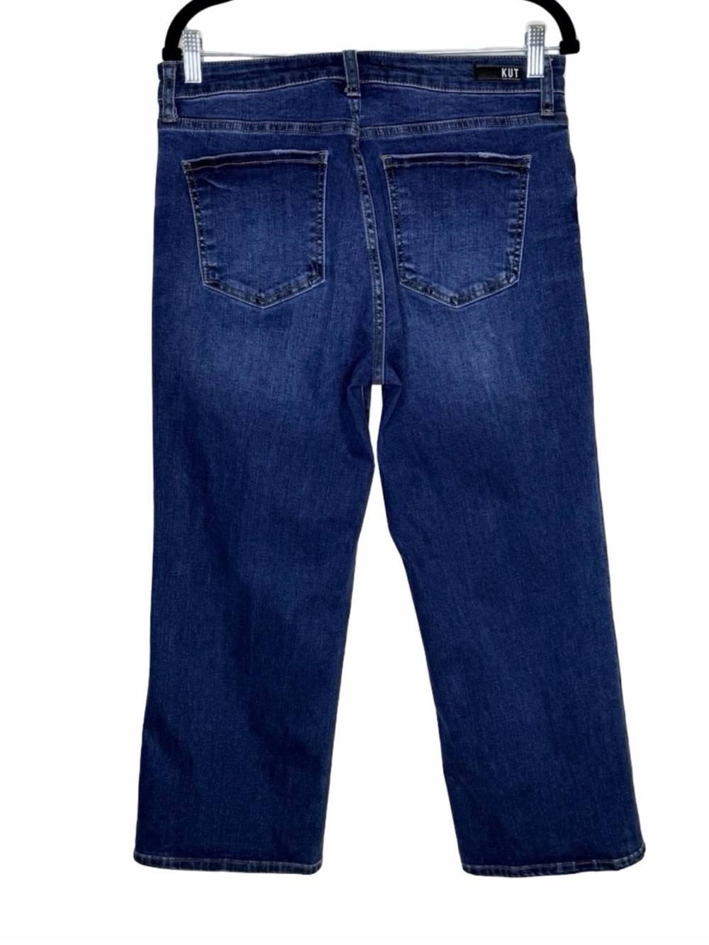 Evereve Kut From The Kloth Charlotte High Rise Fab Ab Culotte Size 10 Wide Leg - Picture 3 of 8